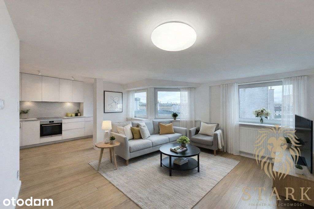 2 pokoje 49,85 m2 Centrum Al. Piastów