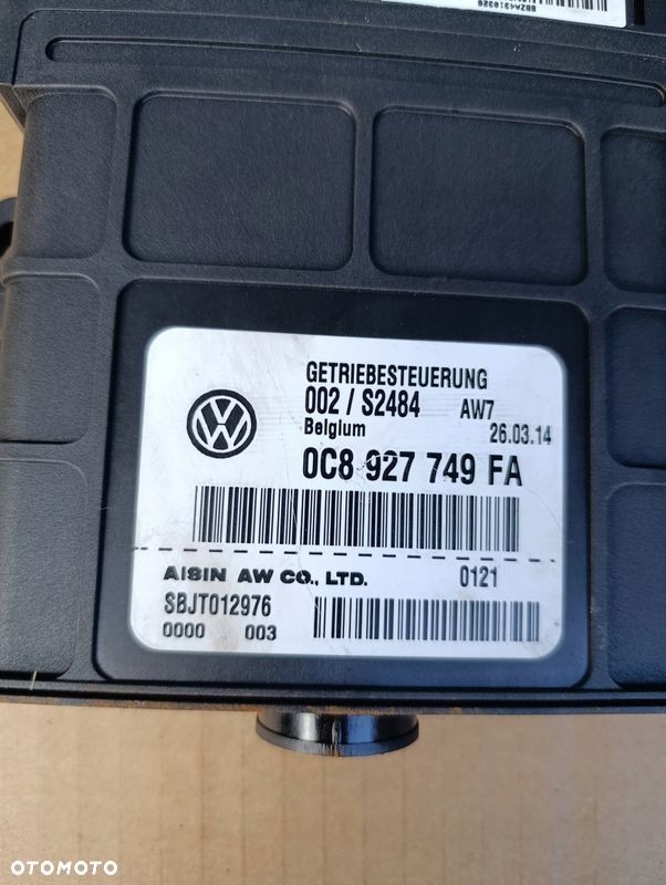 PORSCHE CAYENNE II 2 3.0 TDI MODUŁ STEROWNIK SKRZYNI 0C8927749FA - 3