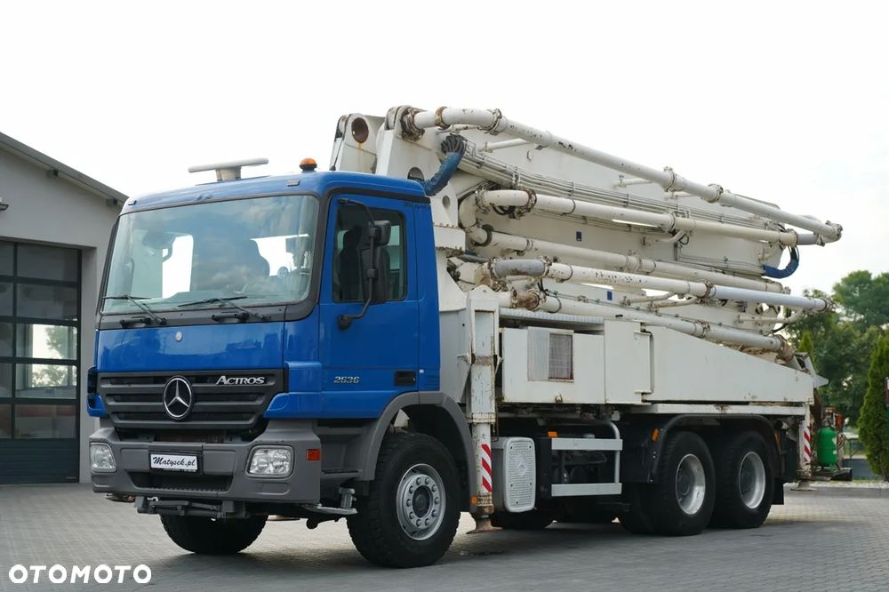 Mercedes-Benz ACTROS 2636 / POMPA SERMAC 5Z37 / 37  METRÓW / STEROWANIE RADIOWE / EPS + SPRZĘGŁO - 1