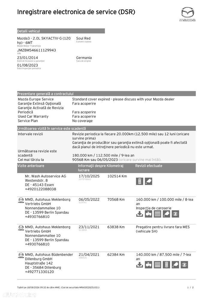 Mazda 3 SKYACTIV-G 120 Exclusive-Line - 10