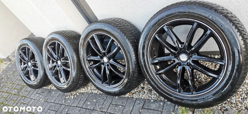 Felgi czarne 20 cali opony zimowe, pasuje do Mercedesa i do innych marek - 1
