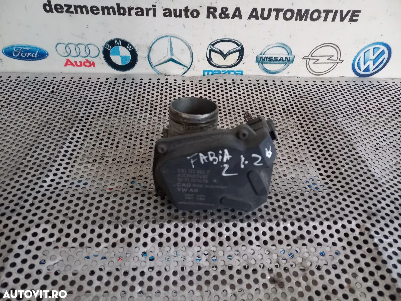 Clapeta acceleratie Vw Skoda 1.2 Benzina Motor CGP Cod 03DF Fabia 2 Polo Ibiza Up etc - Dezmembrari - 1