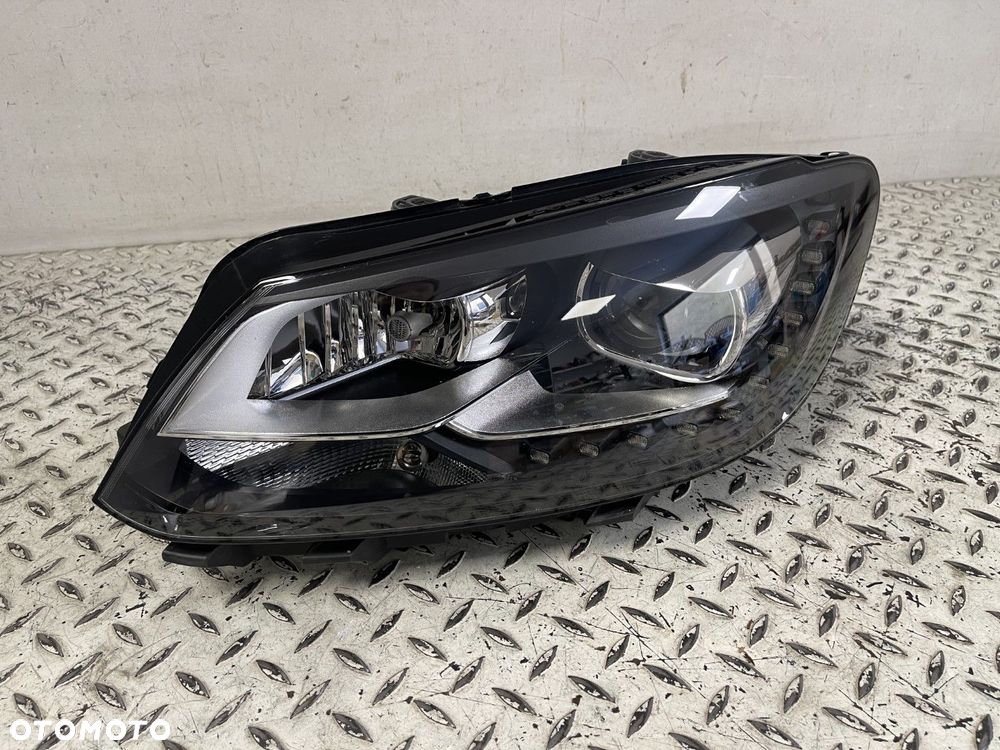 VW TOURAN CADDY 10-15 LAMPA LEWA PRZEDNIA XENON + LED EUROPA 1T1941751H - 2