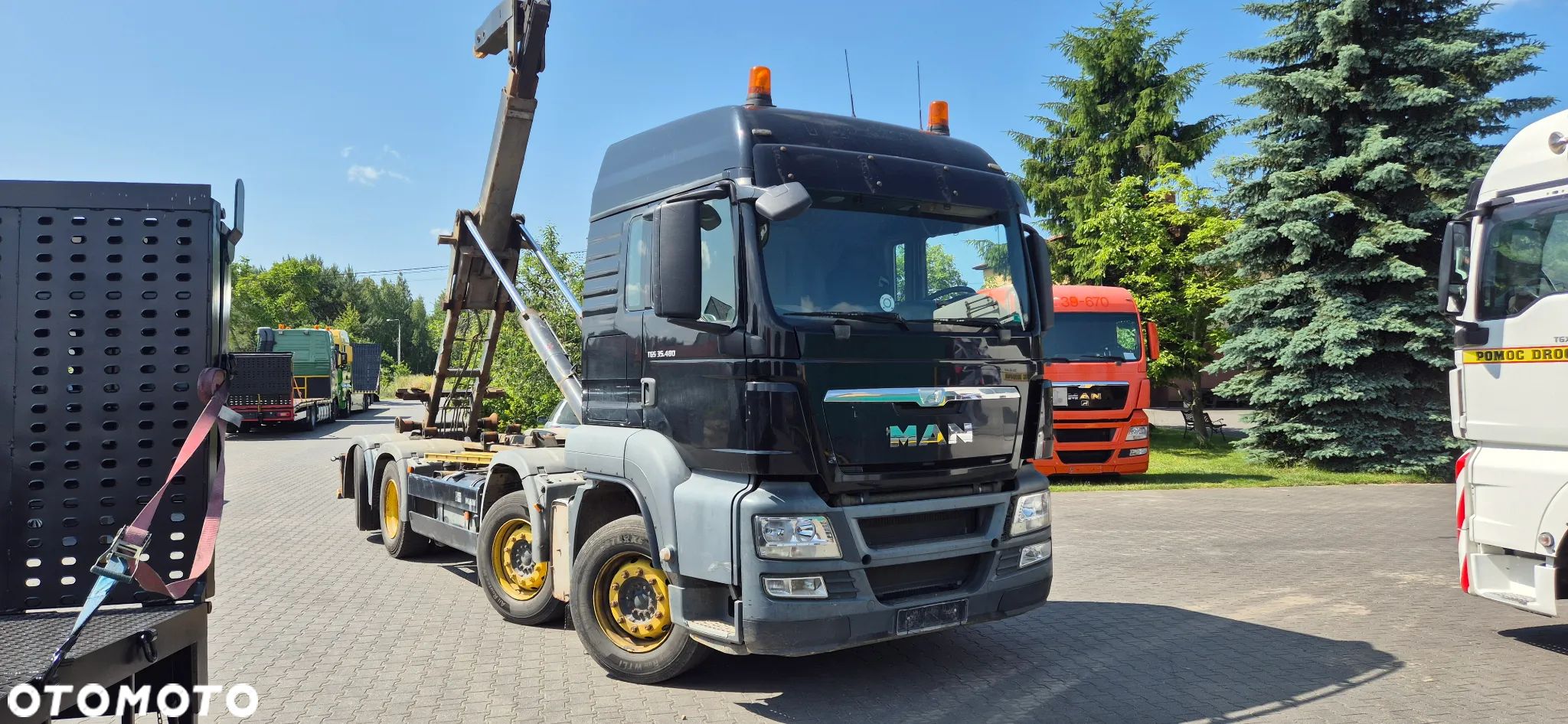MAN Man Tgs 480 Sprowadzony hakowiec 8x2 - 1