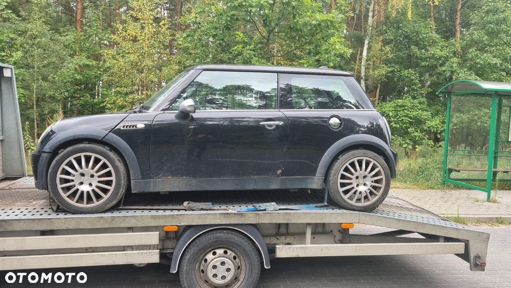 Na części Mini Cooper R50 1.6B W10B16A 668/9 silnik skrzynia biegów klapa błotnik drzwi zderzak - 6