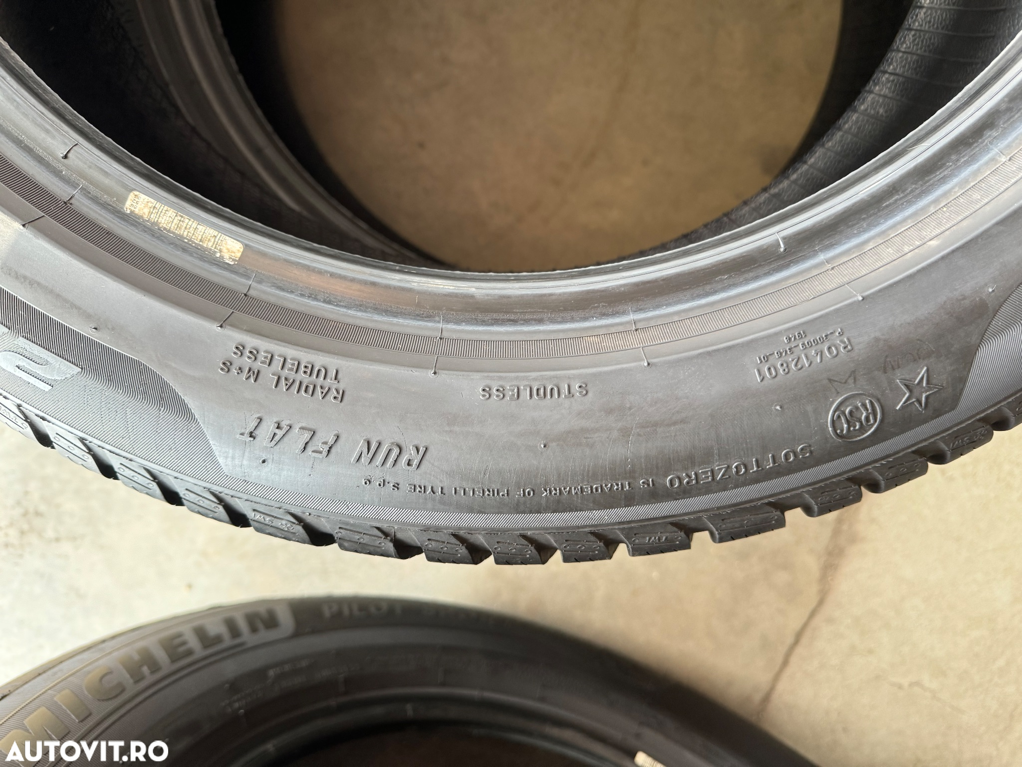Vând 2 anvelope 225/50/18 Pirelli de iarnă ca noi - 5