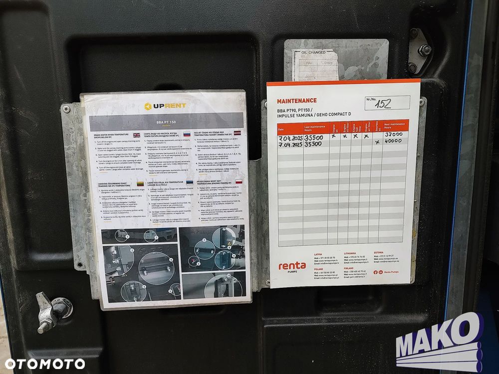 Pompa do igłofiltrów BBA PT150 D200 - 8