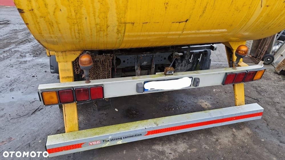 Belka tył zderzak Volvo FM FH tylna belka do wywrotki aluminiowa gruba - 2