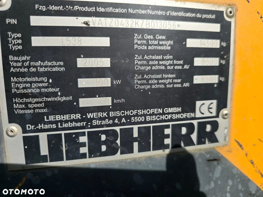 Liebherr L538 - 12