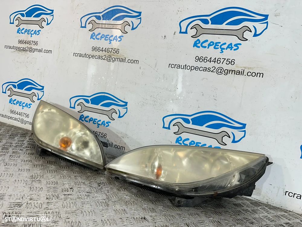 .Conjunto Farol Otica Frente Frontal Direita Esquerda Original Mistubishi Colt 8301A285 mr957356 2003 - 2013 - 3