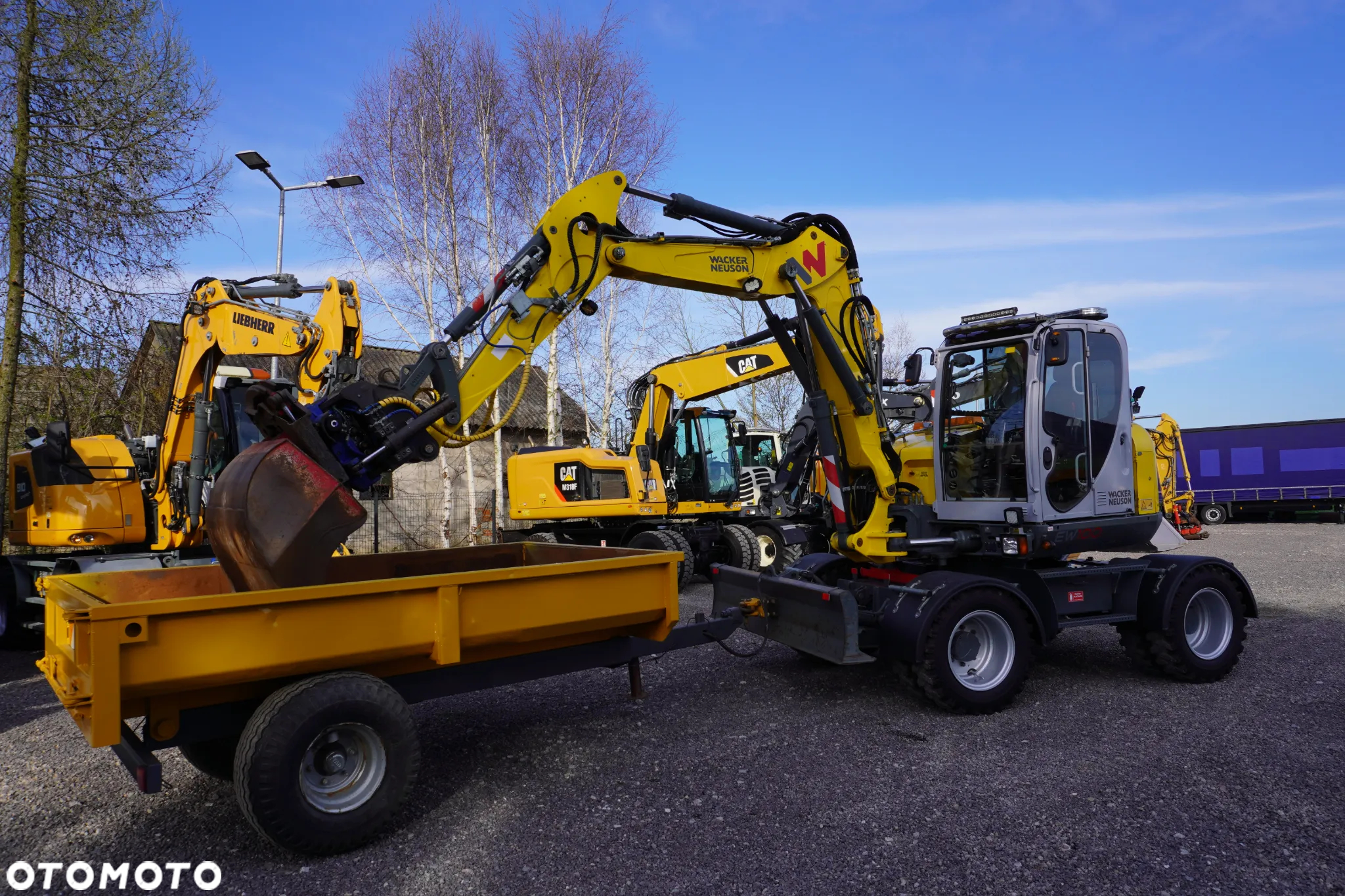 Wacker Neuson EW 100 ROTOTILT + Szczypce  Przyczepa - 7