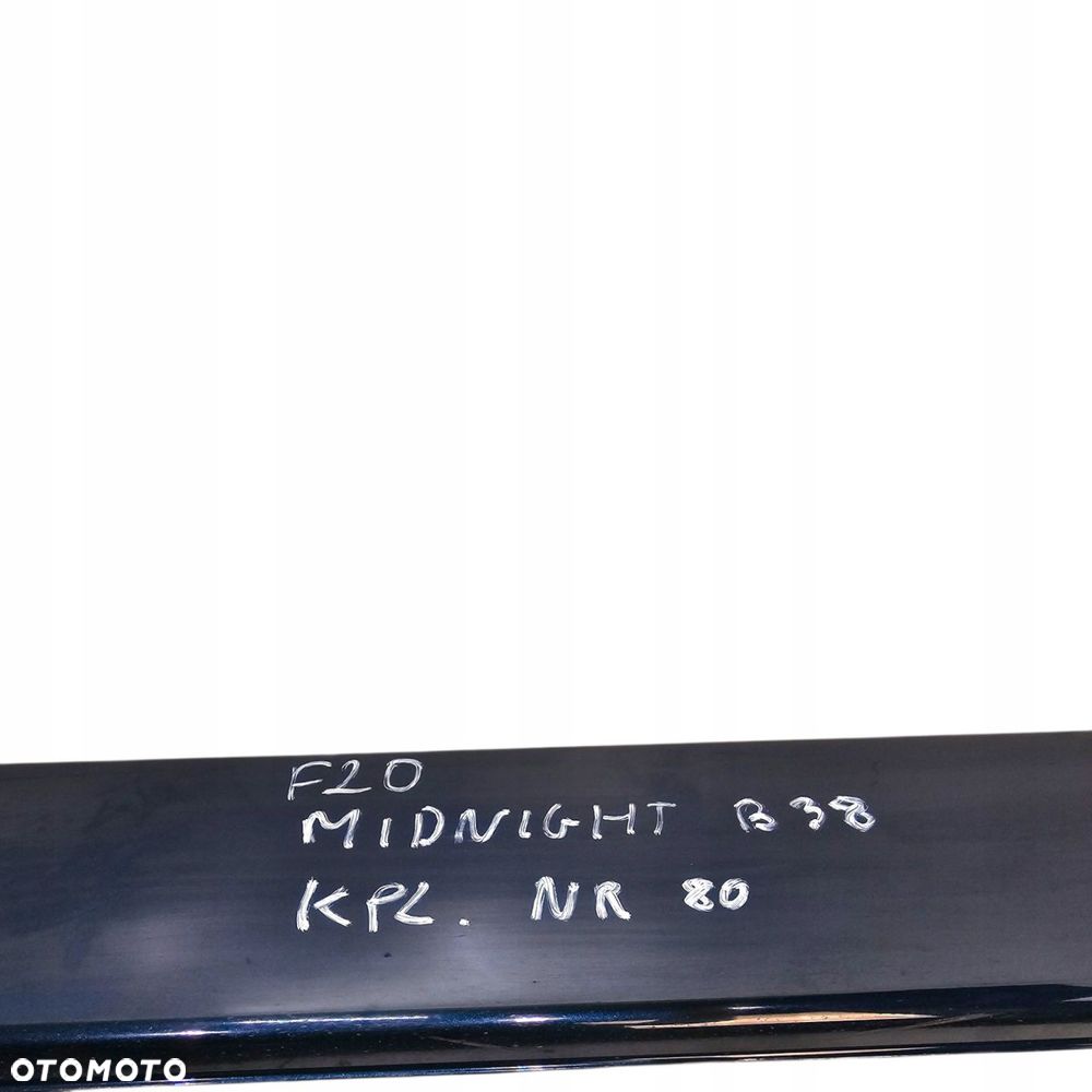 Bmw F20 Listwa Progowa Próg Progi Midnight B38 Lewa + Prawa Kpl Nr 80 - 15