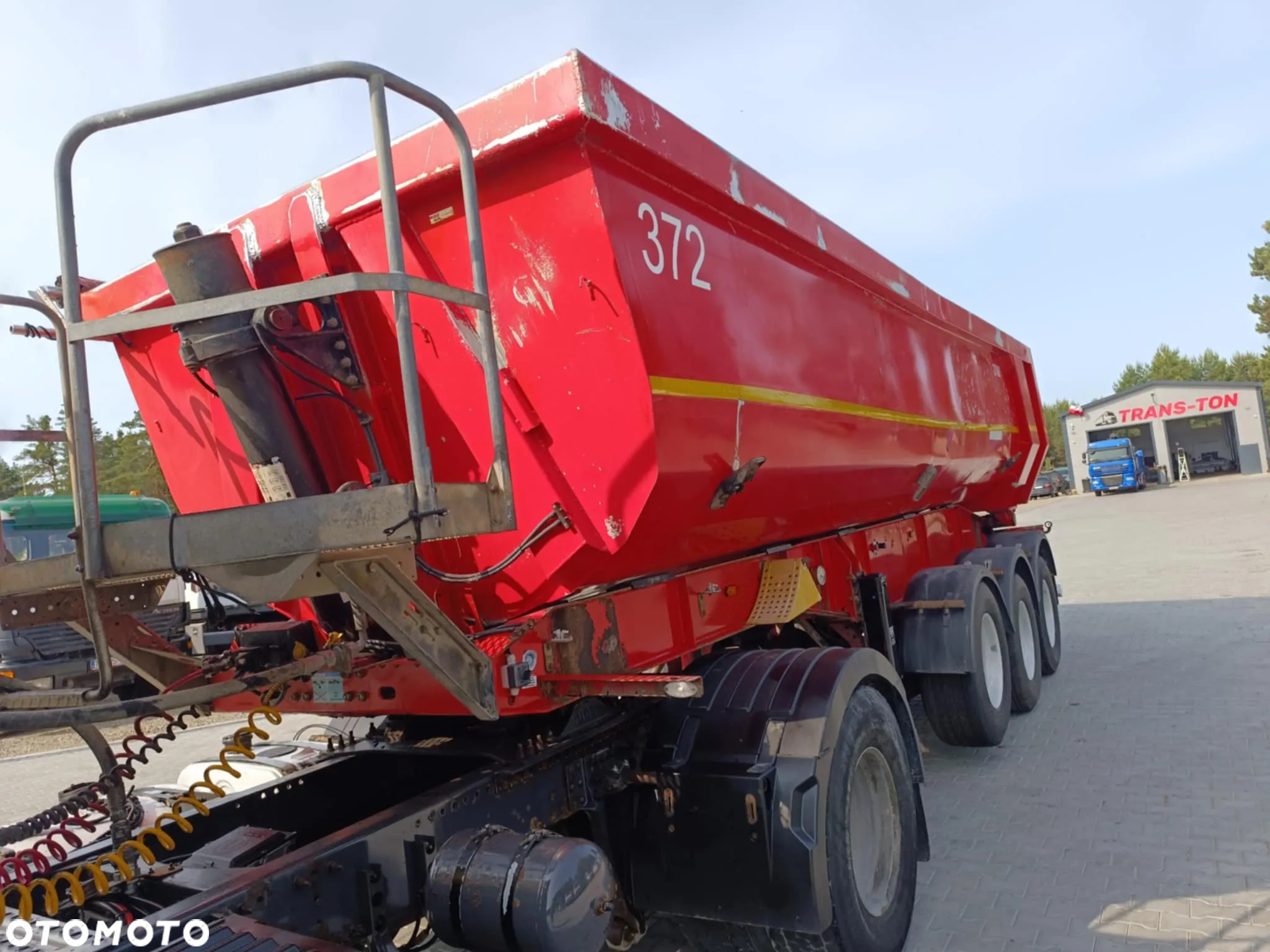 Schwarzmuller 2011 rok 25m3 alufelgi os podnoszona hamulce bebnowe lekka 5,11t SAF - 10