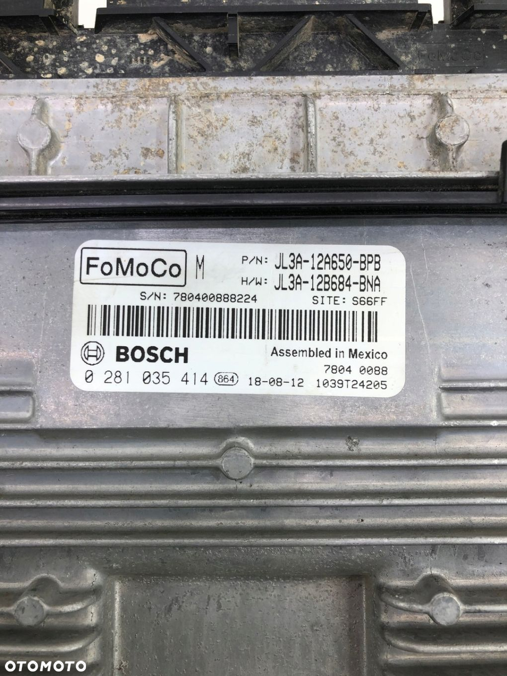 FORD F-150 MODUŁ KOMPUTER STEROWNIK SILNIKA JL3A-12A650-BPB - 2