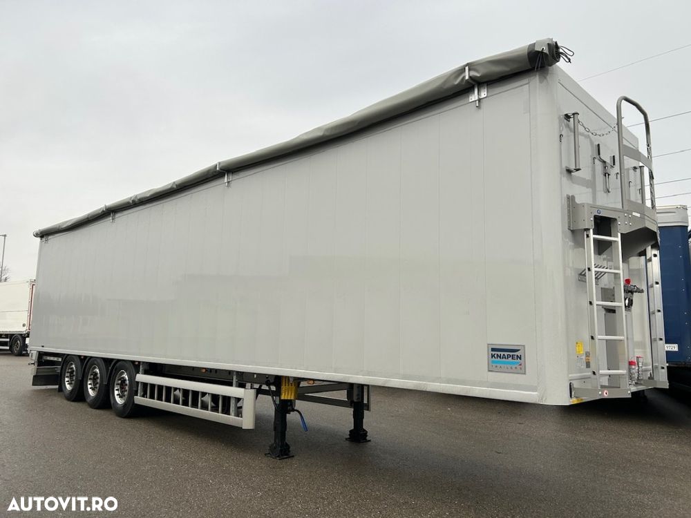 Knapen Trailers Walking Floor, 7894 kg, Sasiu Al, axa liftanta, podea 10mm, Factura externa - 3