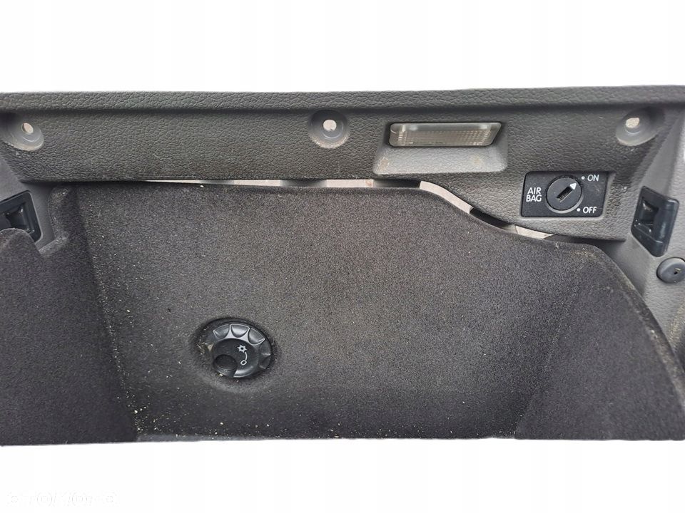 vw sharan seat alhambra 7n 10-22r schowek pasażera europa szary 7n1857114 - 2
