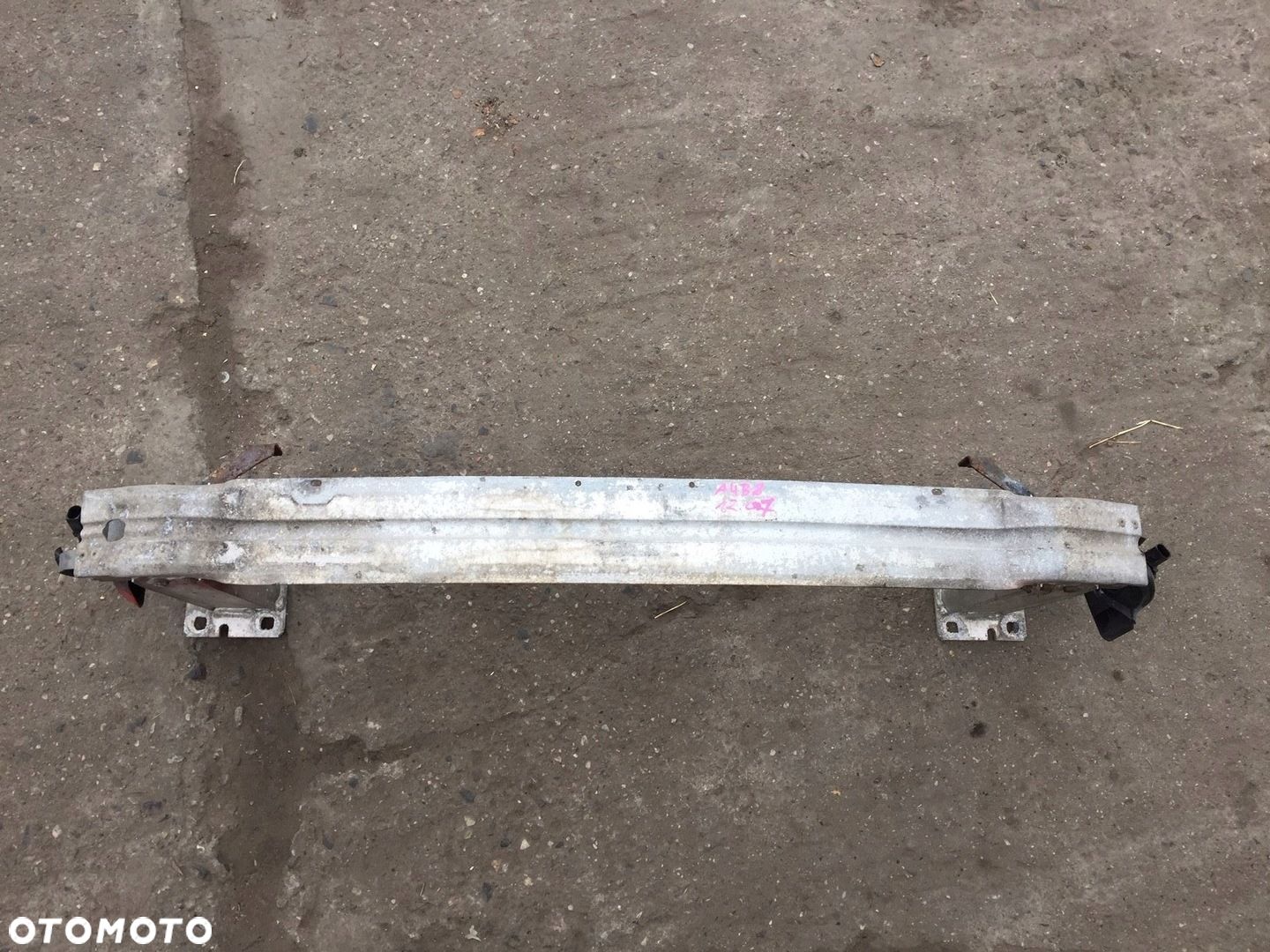 AUDI A4 B8 A5 BELKA WZMOCNIENIE ZDERZAKA PRZEDNIEGO PRZÓD STREFA 8K0807113B - 1