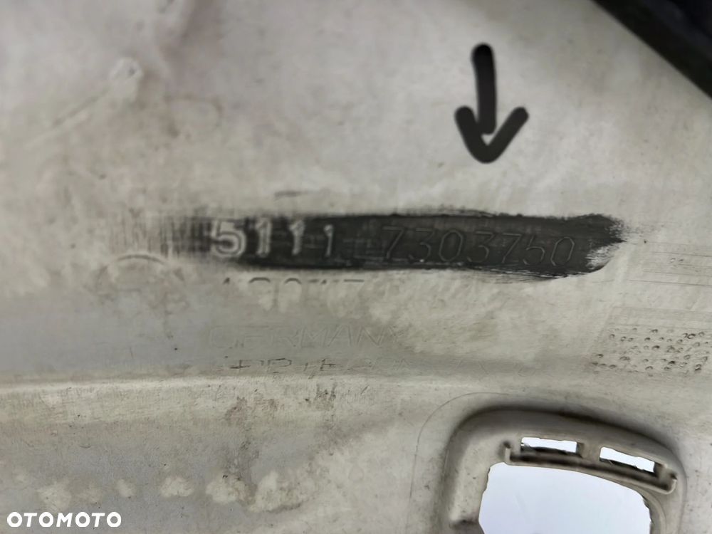Zderzak przedni BMW X1 E84 12-15 Lift przód 4XPDC spryski 7303750 - 19