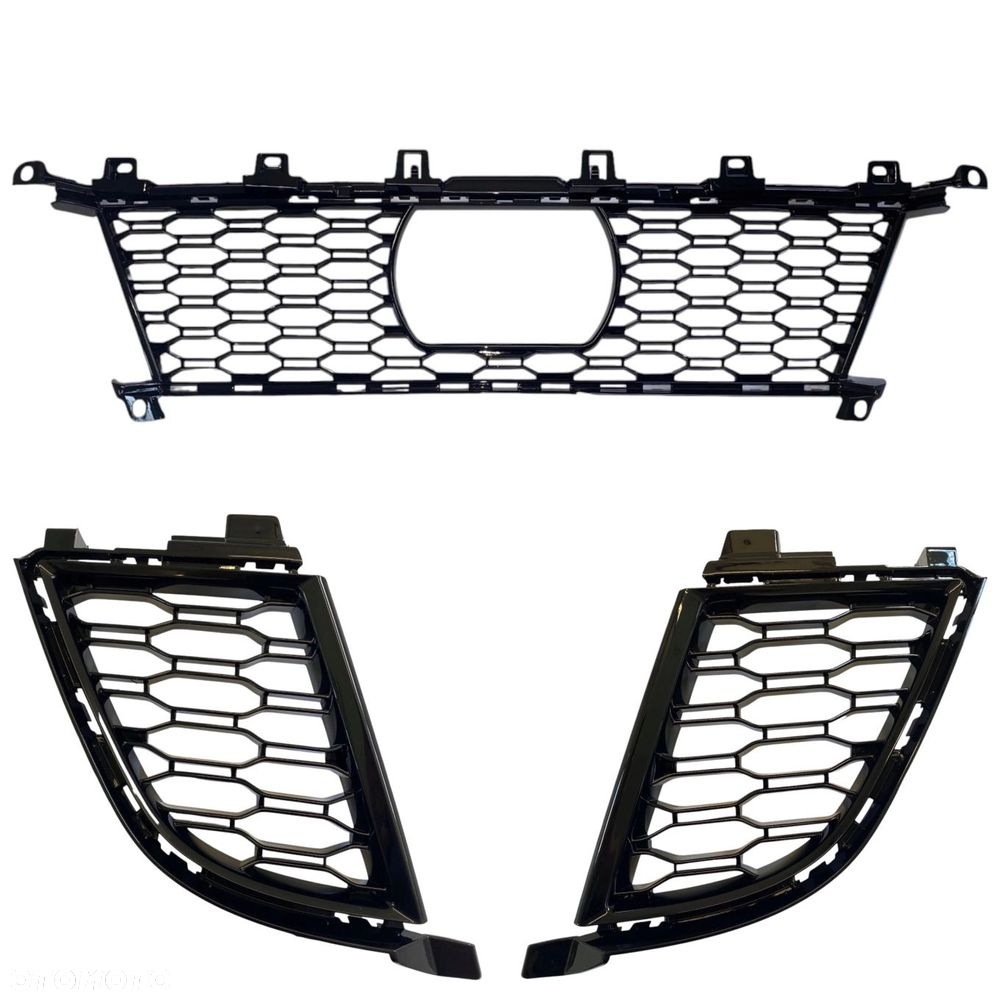 ZESTAW kratek atrapa kratka zderzaka środkowa przód BMW 3 G20 G21 M pakiet - 1