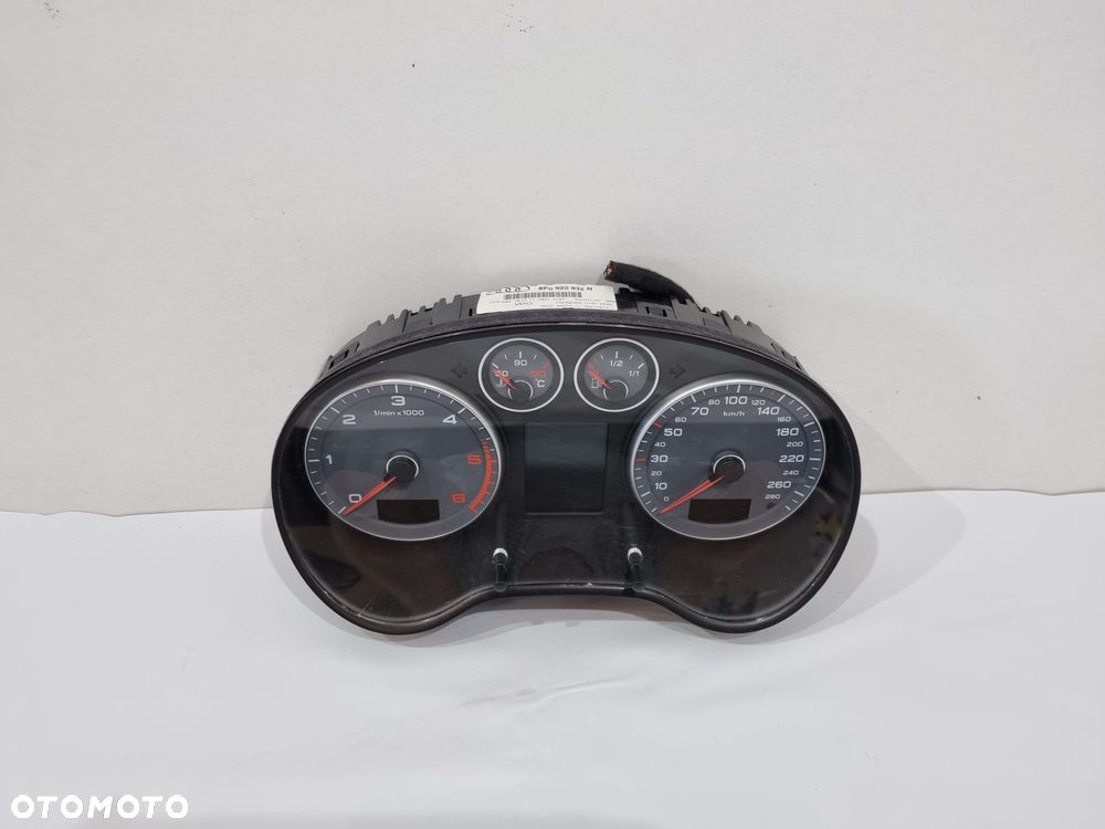 AUDI A3 8P LIFT LICZNIK ZEGARY 8P0920932N TDI EUROPA - 1