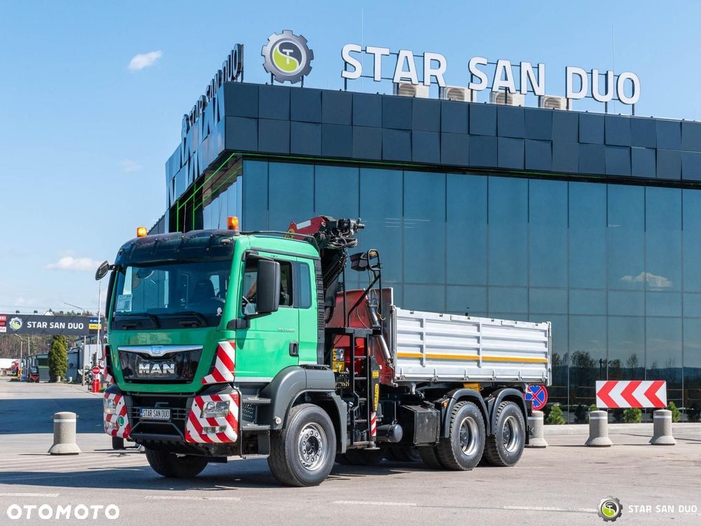MAN TGS 33.440 6x4 PALFINGER PK 22002 EH HDS Żuraw Wywrotka Rotator - 3