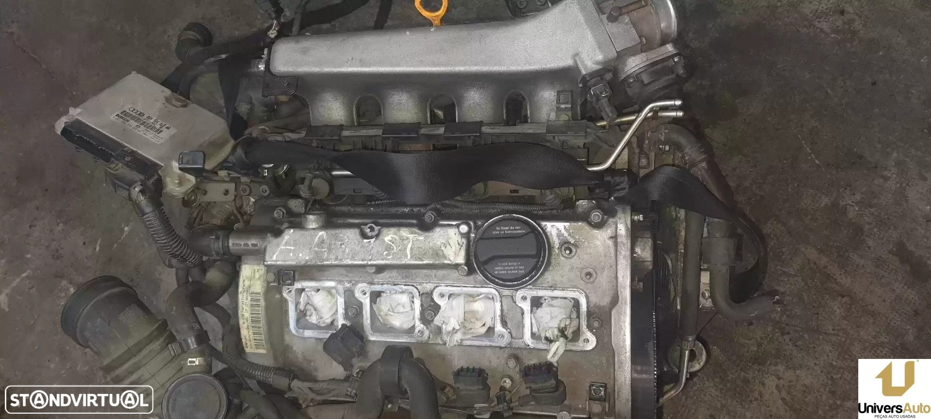 MOTOR COMPLETO AUDI A3 -AGU - 10