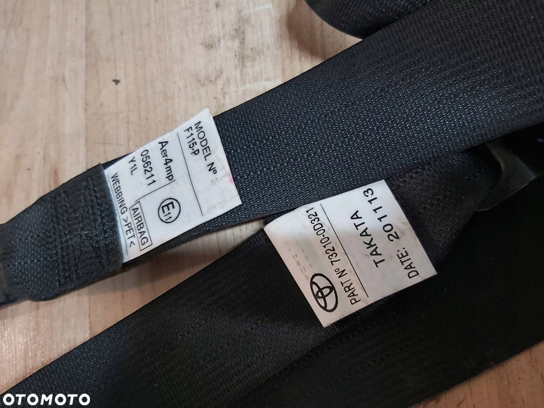 Toyota Yaris III PODUSZKA AIR BAG kierowcy deska napinacz pas przód - 5