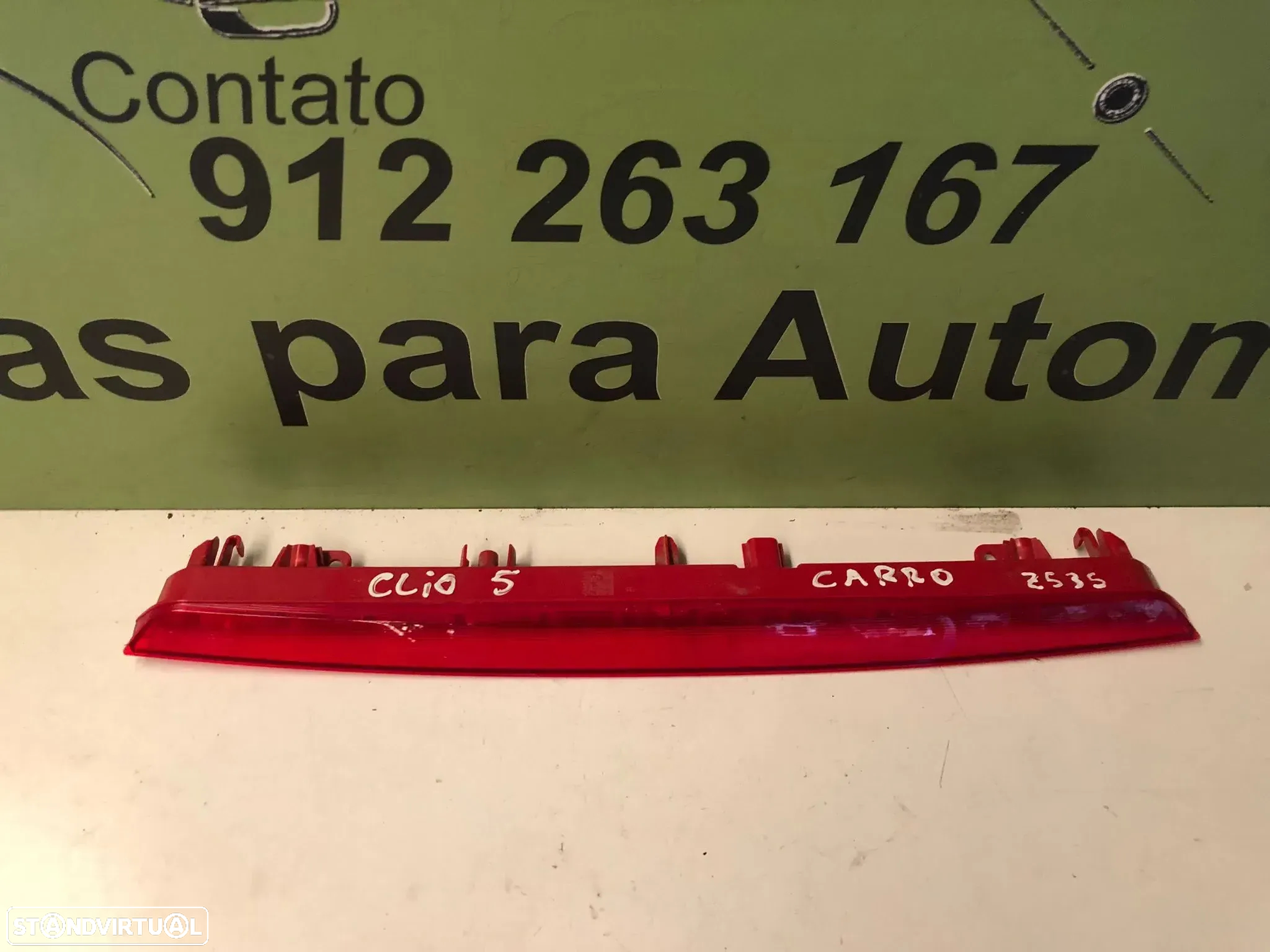 RENAULT CLIO V 5 AILERON SÍMBOLO 3 STOP FECHO MALA - Z535 - 3