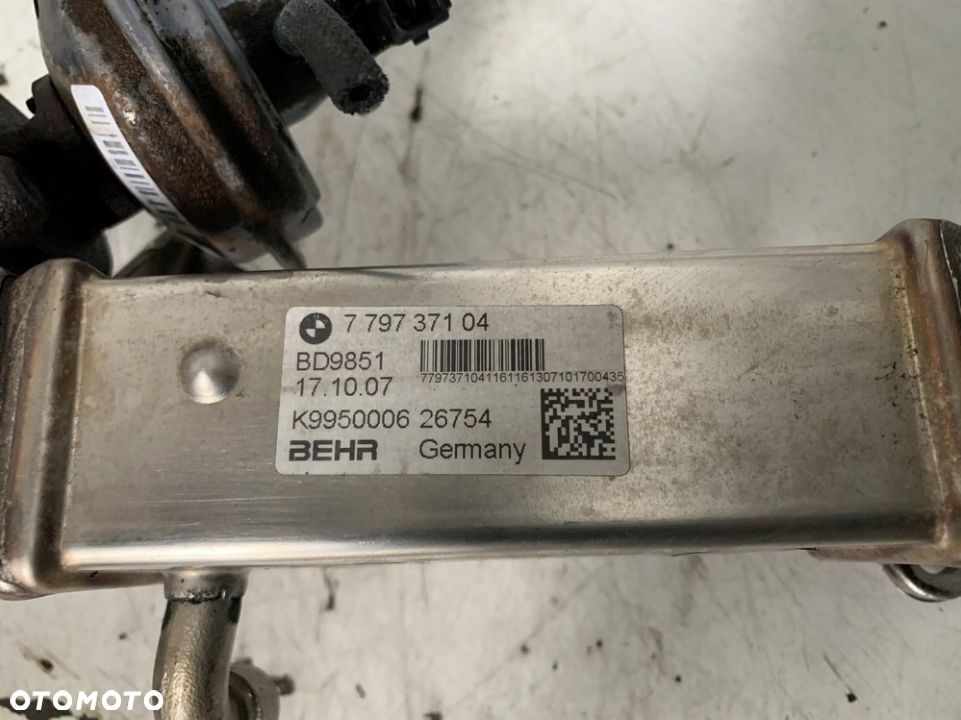 CHŁODNICA SPALIN EGR 7797371 KOMPLET BMW N47 - 3