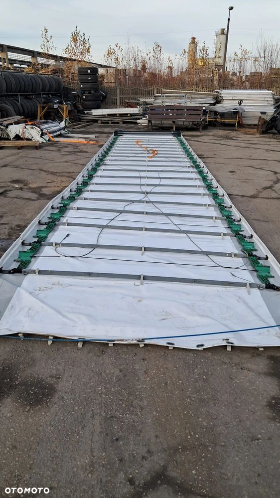 Kompletny dach KRONE - EDSCHA  wózek + poprzeczki + plandeka - naczepy KRONE , KOGEL , WIELTON ---  EDSCHA ULTRALINE --- - 9