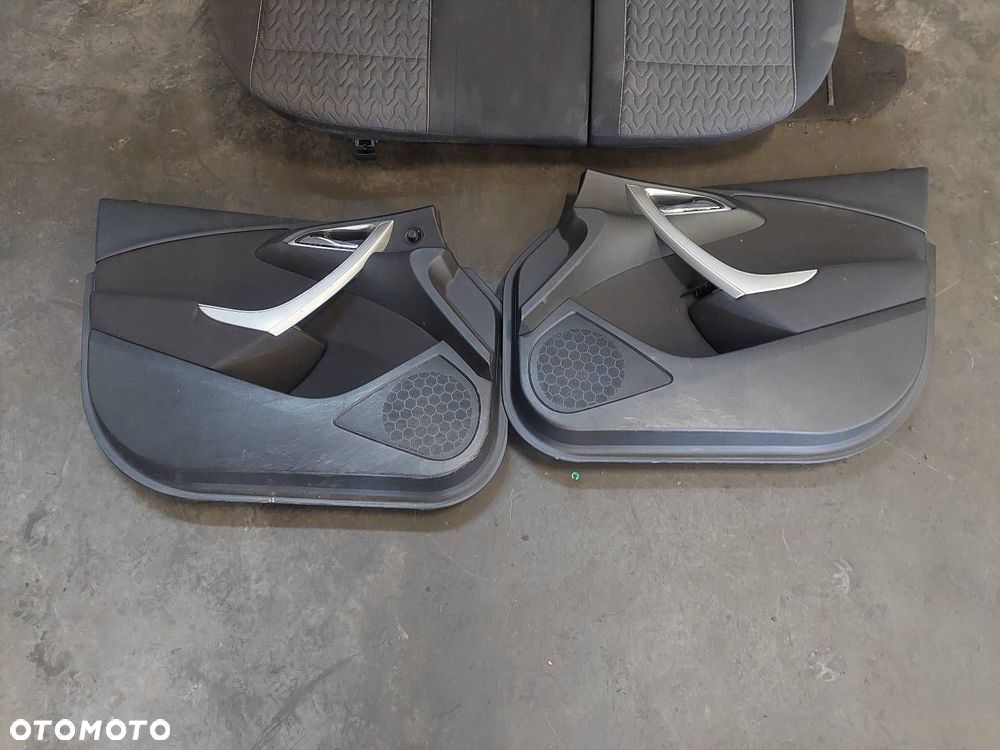 FOTEL FOTELE KOMPLET LEWY PRAWY PRZÓD KANAPA BOCZKI OPEL ASTRA J KOMBI - 3