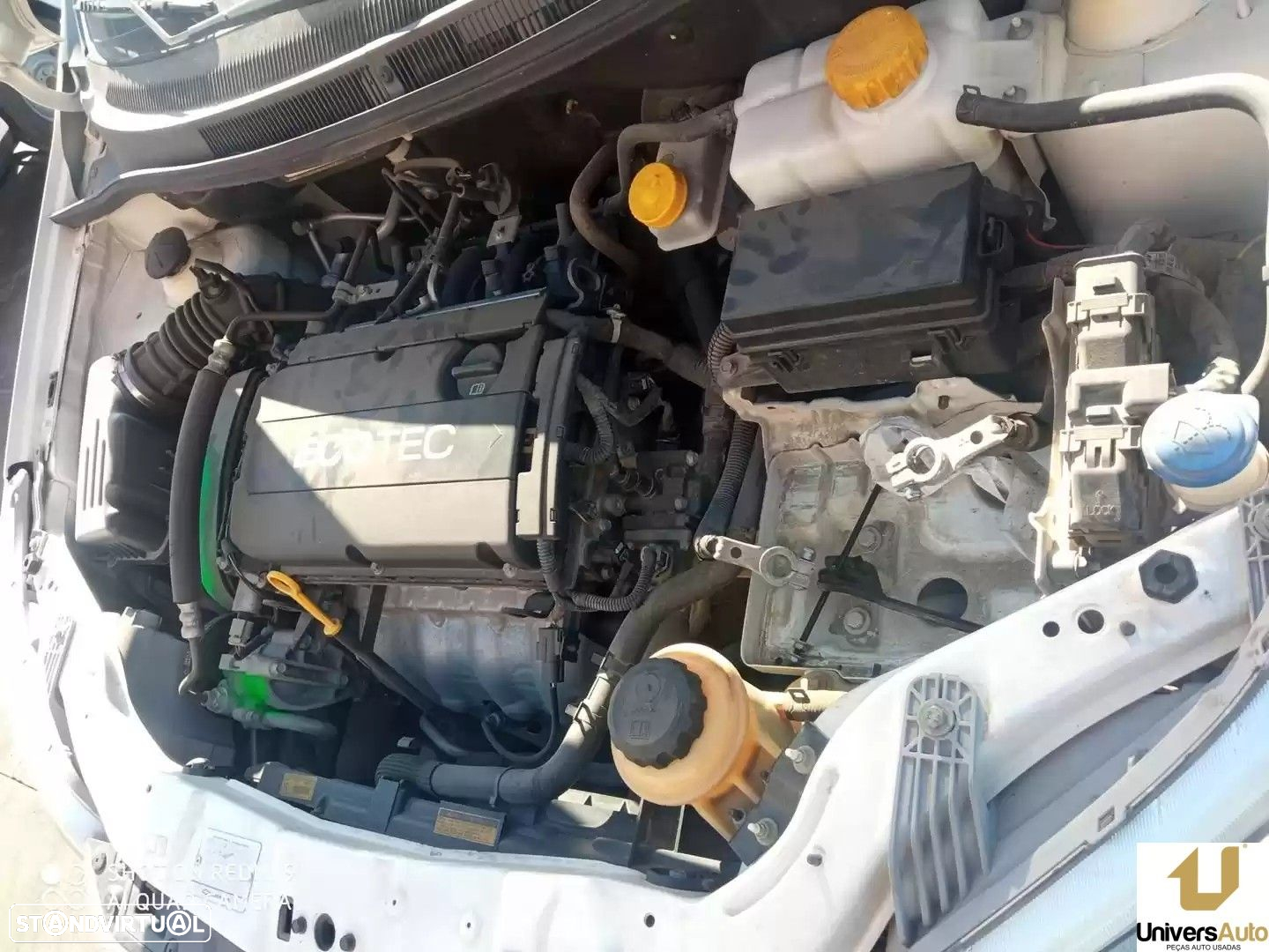 MOTOR COMPLETO CHEVROLET AVEO / KALOS FASTBACK 2008 -F14D4 - 2