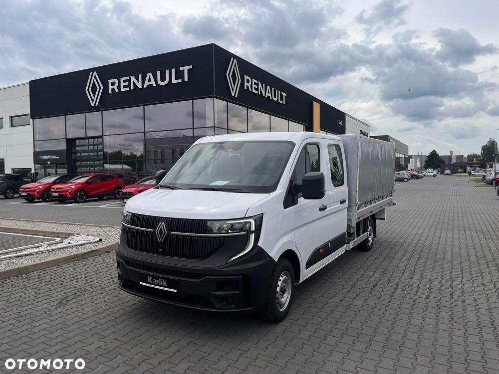Renault Master Doka 7 os. + plandeka do wys. kabiny