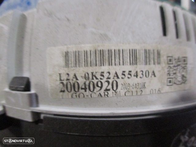 Quadrante 0K52A55430A KIA CARNIVAL 2005 2.9CRDI  16V 145Cv 5P AZUL KM/H DIGITAL Suportes Danificados - 5