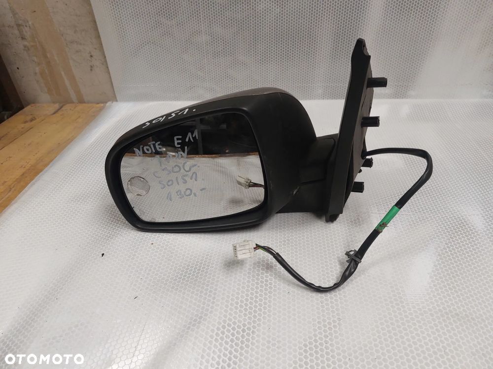 - LUSTERKO ELEKTRYCZNE LEWE NISSAN NOTE E11 C30G PIASKOWY 7PIN - 4