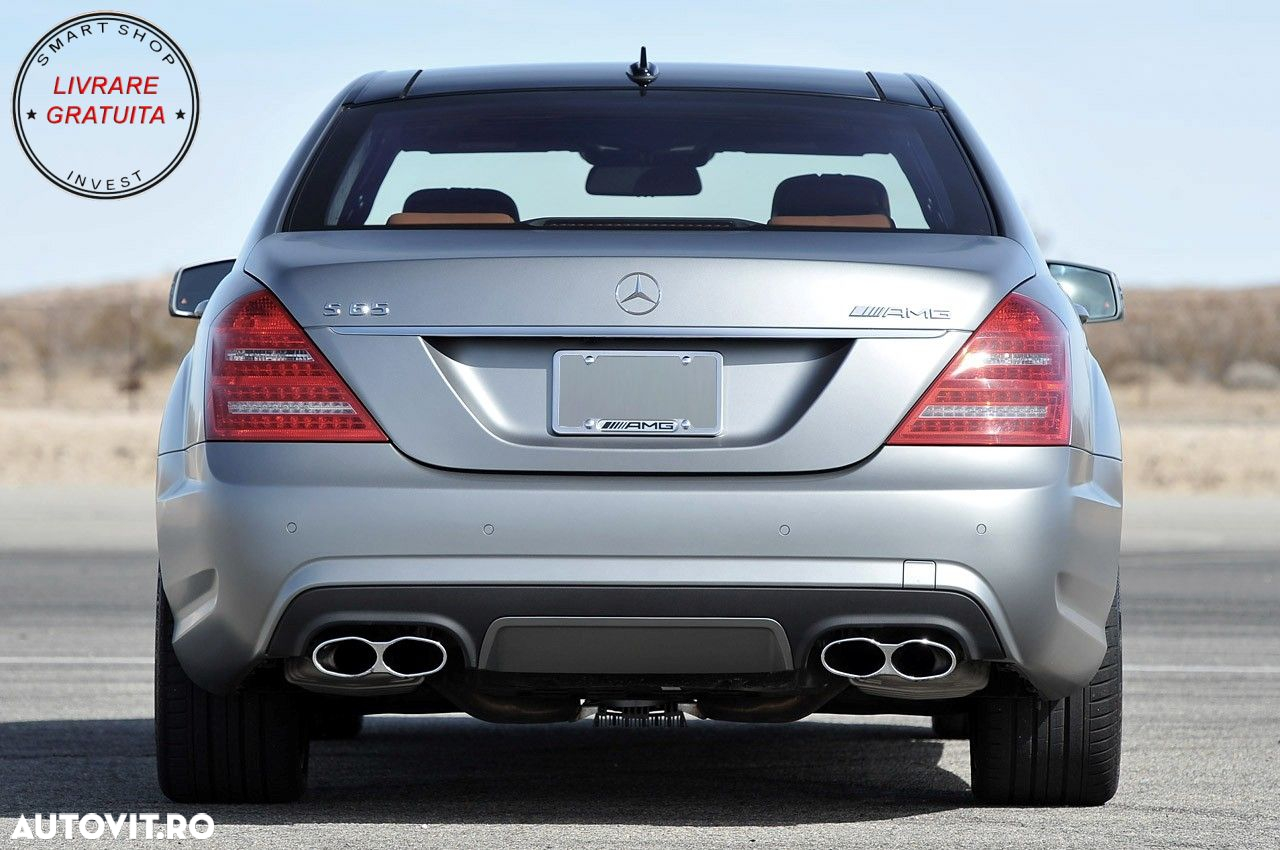 Tobe Ornamente sistemul de evacuare Mercedes S-class W221 (2005-2013) S65 S63 Desi- livrare gratuita - 9