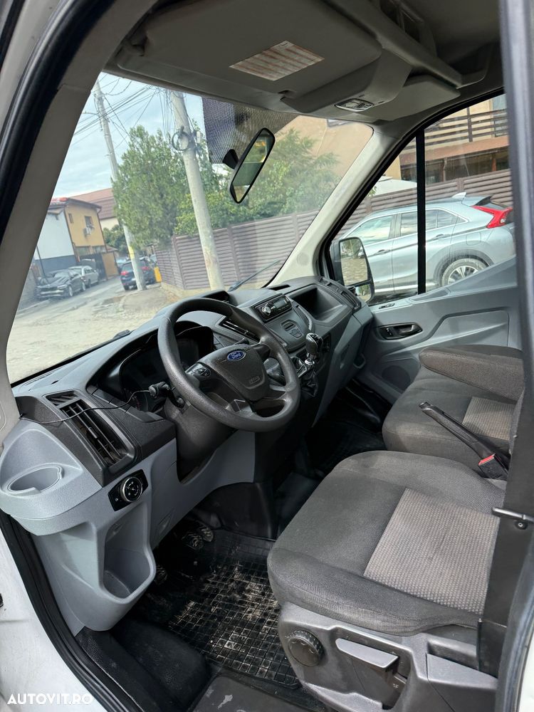 Ford Transit Unic Proprietar Dokka Camioneta Bena TVA Punte Dubla Istoric Pick-Up NU Mercedes Sprinter VW Crafter Iveco carosata 2.2 diesel - 19