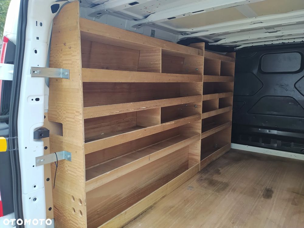 Ford TRANSIT CUSTOM L2 H1 MODEL 2019 GWARANCJA MECHANICZNA 1 - ROK ZABUDOWA REGAŁ WARSZTAT F - VAT 23% - 13