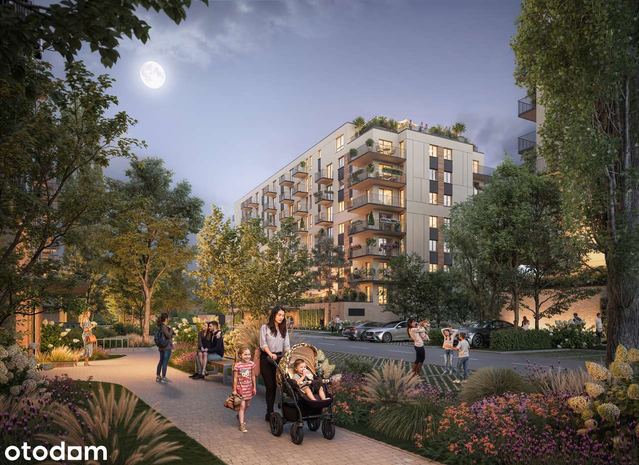 3-pokojowe mieszkanie 56m2 + balkon Bezpośrednio