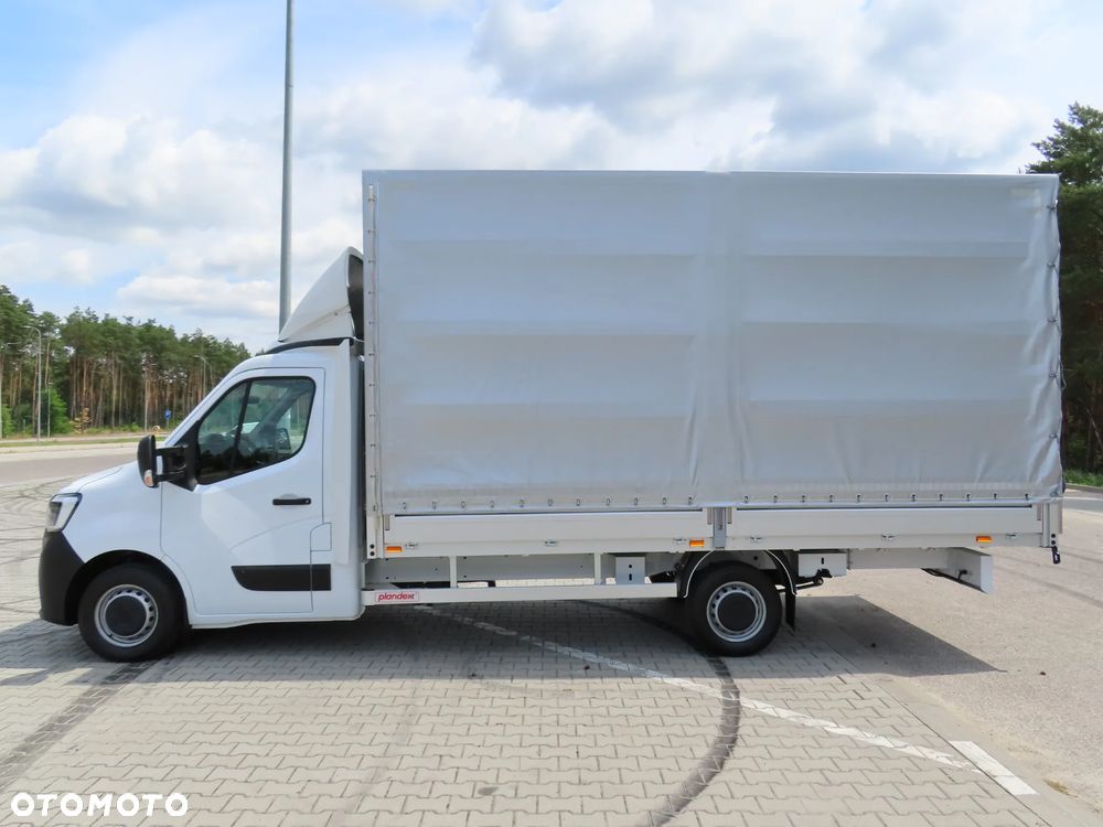 Renault Master 2.3 dCi 163 Km WZMACNIANY Plandeka 10 Euro Palet, Skrzynia 4870 mm Długa, 2550 Wysokość, MOŻLIWA FIRANA Stan Jak NOWY Gotowy Dostępny POLECAM - 6
