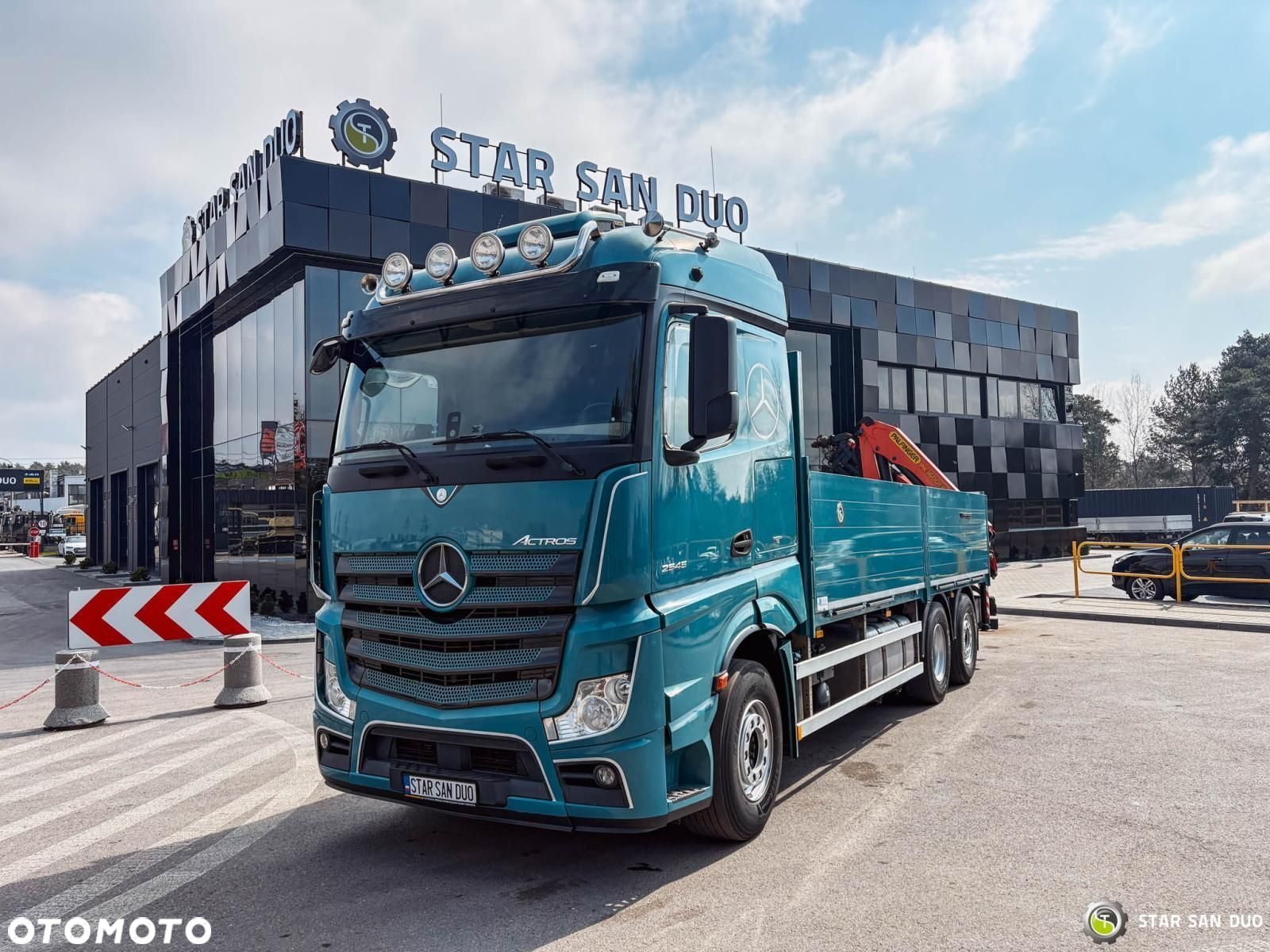 Mercedes-Benz ACTROS 2545 6x2 Palfinger PK 16001 HDS Żuraw - 7