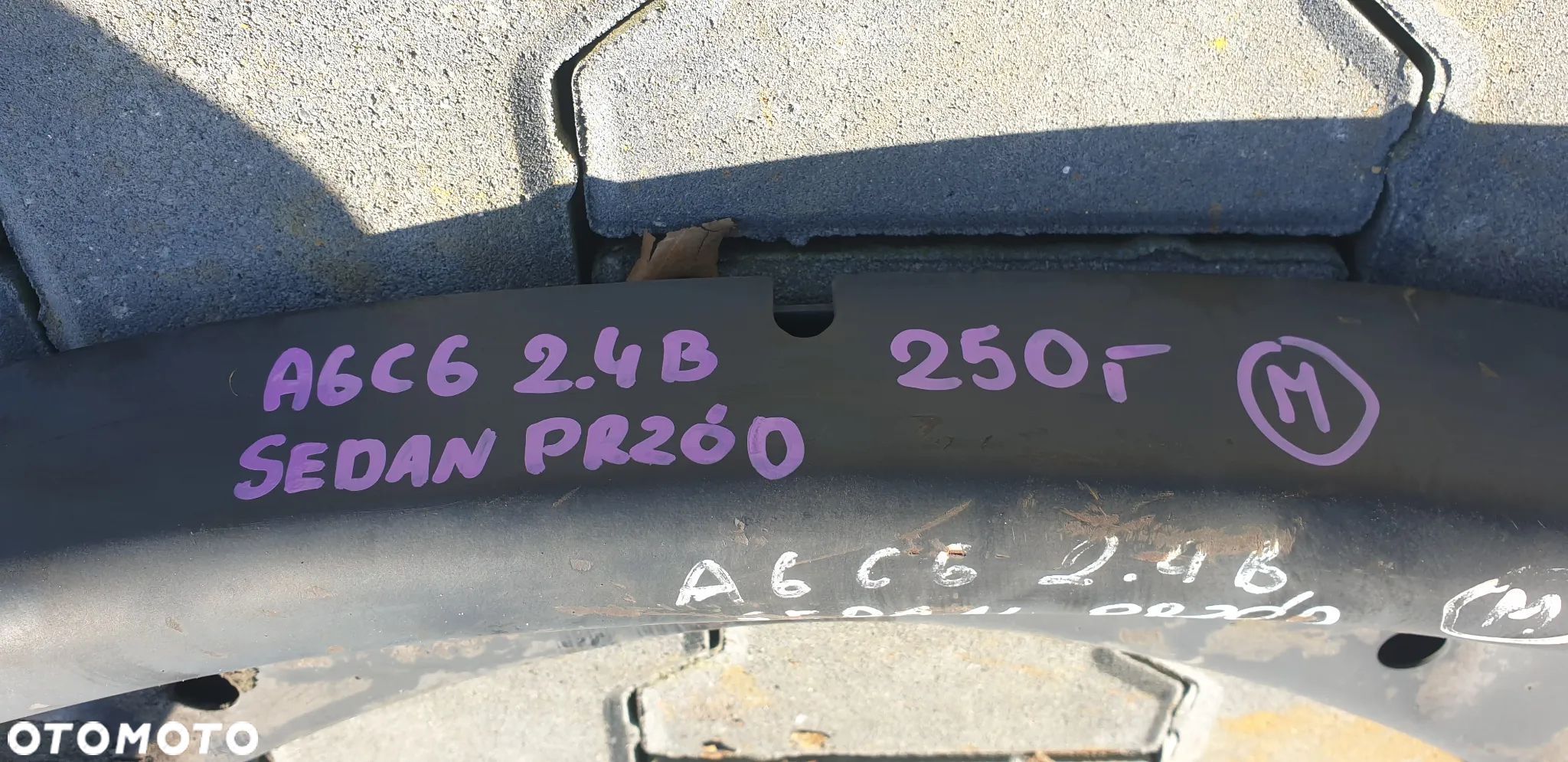 Audi A6 C6 2.4B Wózek Sanki Kołyska Belka Zawieszenia Przód - 2