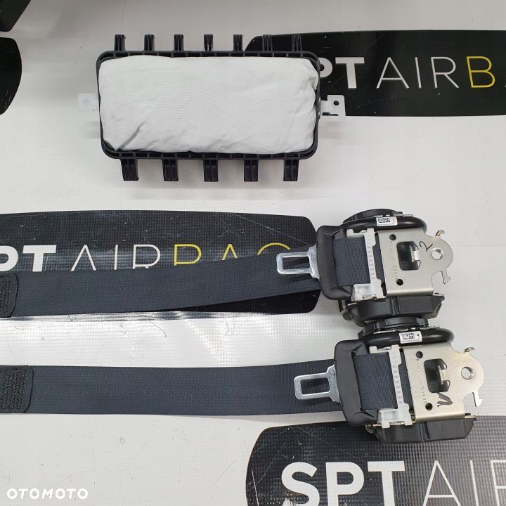 RENAULT CLIO 5 V DESKA ROZDZIELCZA KONSOLA KOKPIT PULPIT PODUSZKI AIRBAG AIR BAG PASY KIT SET - 12