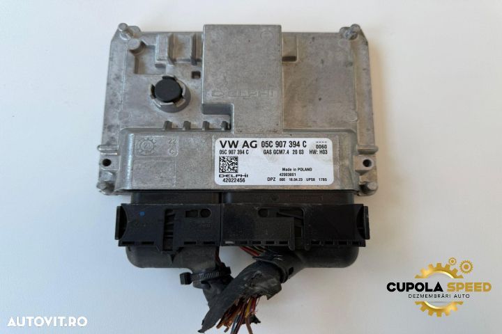 Calculator motor ECU 1.0TSI TFSI GAS GCM 7.4 05C907394C Volkswagen VW - 1