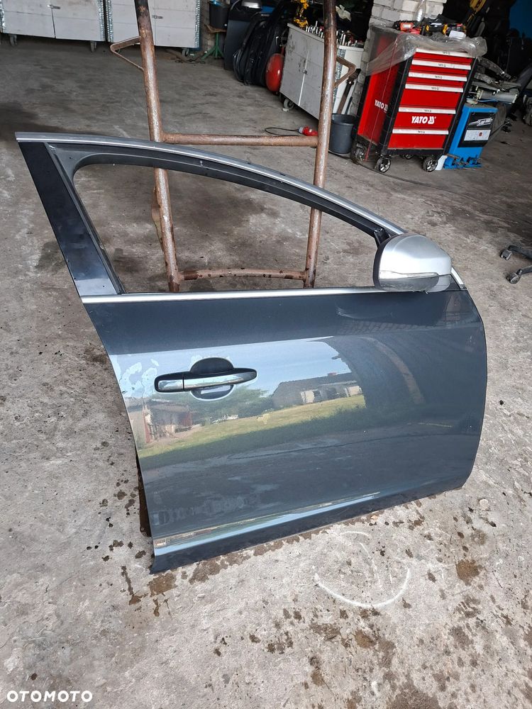 olvo S60 II V60 10-18 Drzwi Przednie Prawe Przód Kompletne 492 Savile Grey - 2