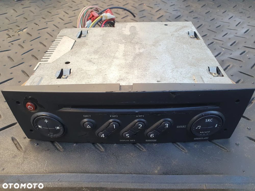 RADIO CD FABRYCZNE RENAULT MEGANE II SCENIC II 8200633637 - 1
