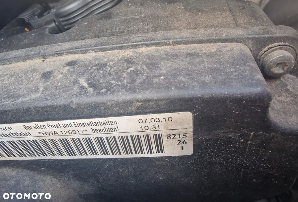 SILNIK SŁUPEK BENZYNOWY BWA VW PASSAT B6 2.0 TSI 200 KM - 2