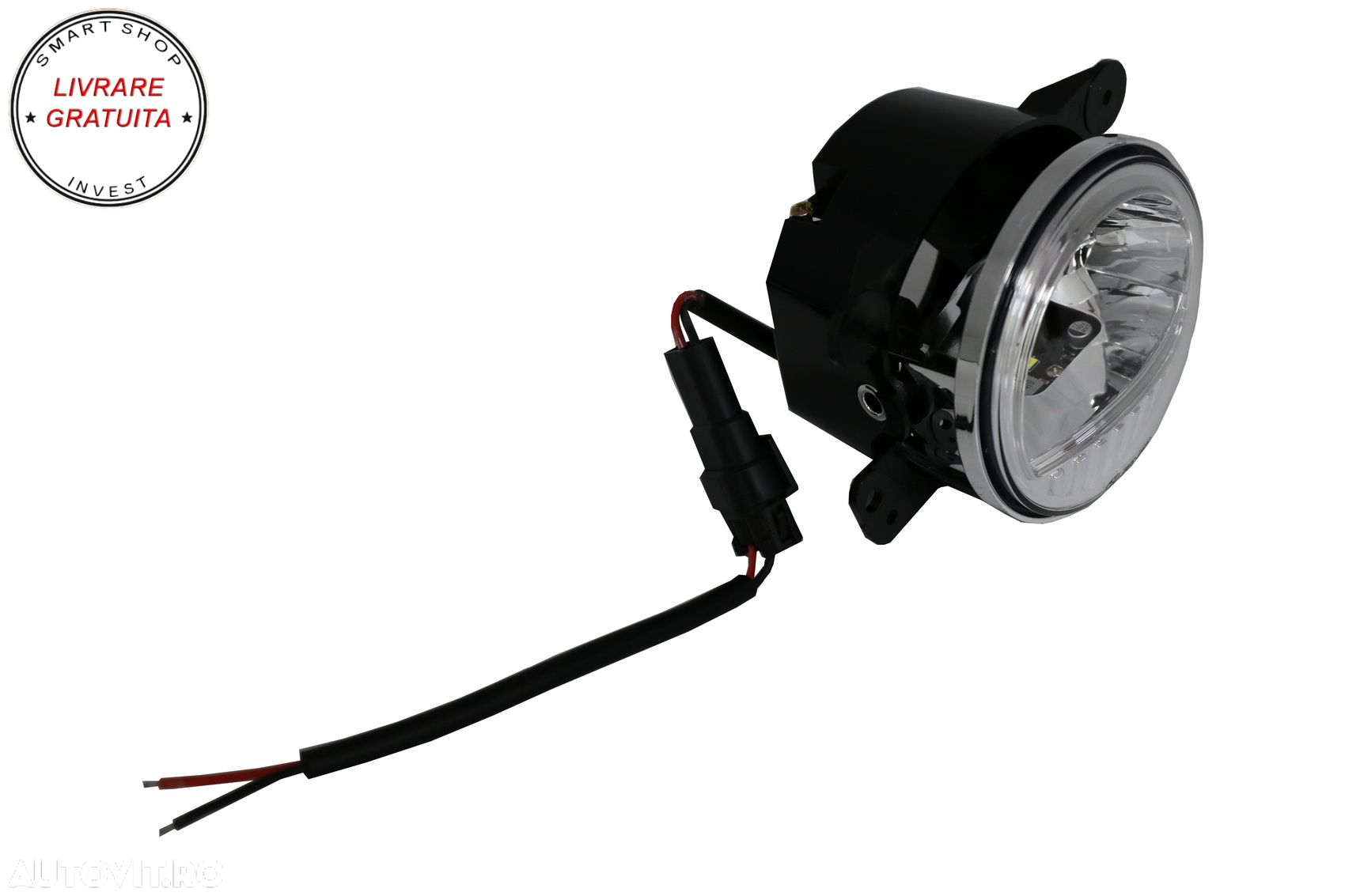 Proiectoare Ceata Full LED Dublu Proiector Jeep Wrangler JK TJ JL (1996-2018) 4 In- livrare gratuita - 3