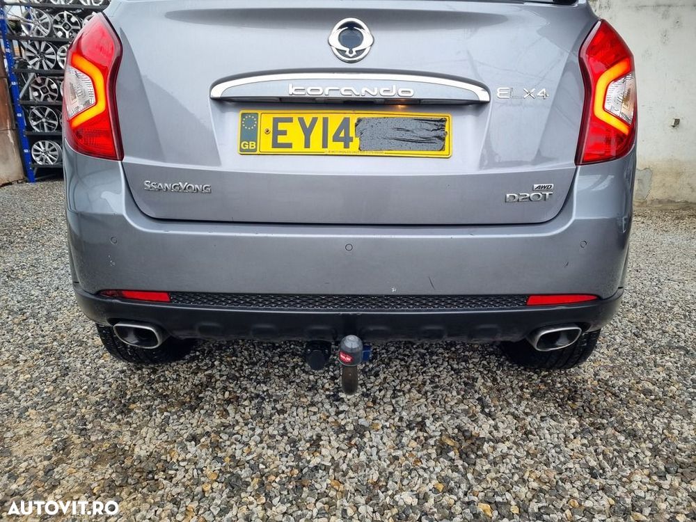 Bara spate SsangYong Korando III Facelift 2013 2013 - 2017 SUV 4 Usi Tonic Grey ACQ (1489) - 1