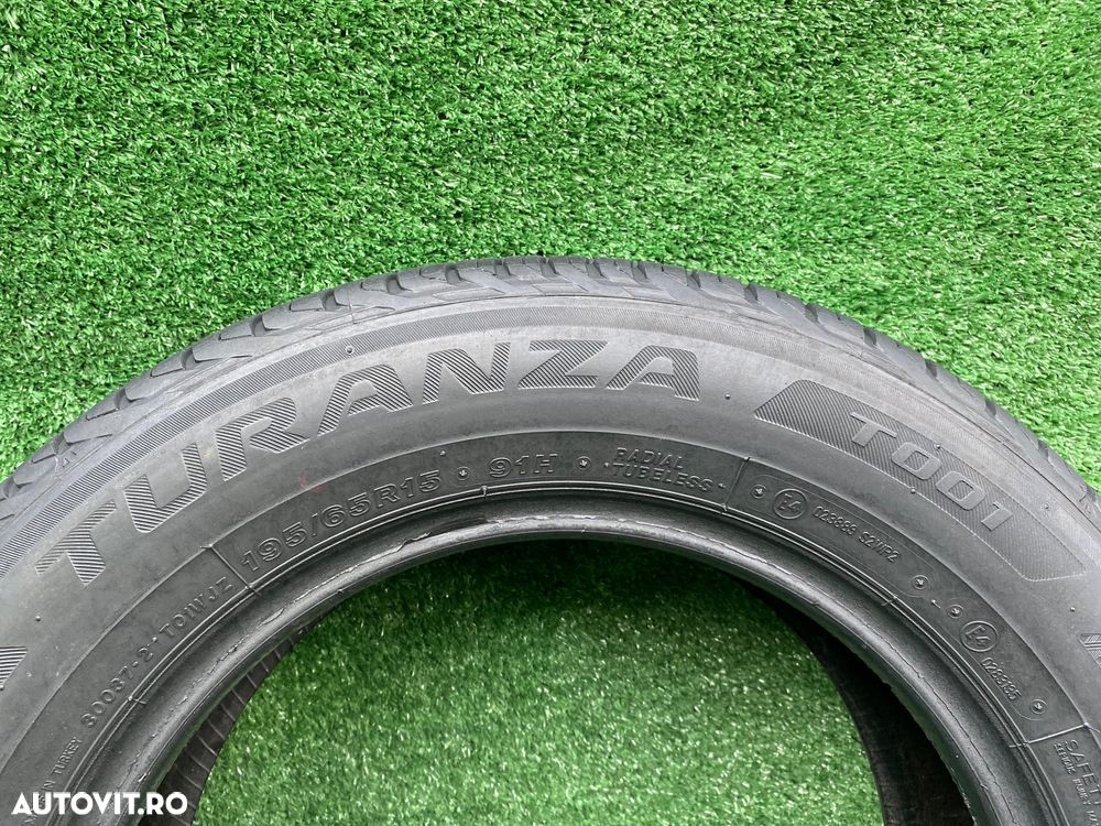 Set 2 anvelope vara Bridgestone Turanza 195 65 R15 91H Dot 3219 - 5
